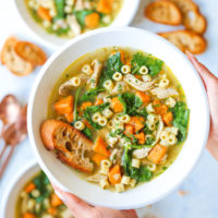 Sweet Potato Chicken Noodle Soup