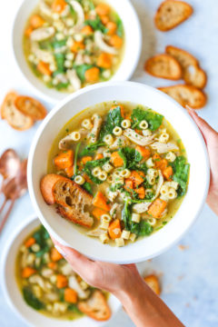 Sweet Potato Chicken Noodle Soup