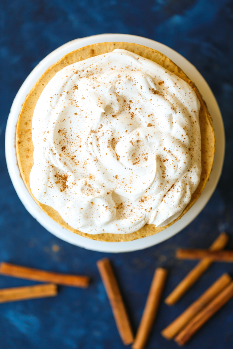 Instant Pot Pumpkin Cheesecake - So amazingly smooth and creamy with the most irresistible gingersnap cookie crust! And you don't even need oven space! WIN!