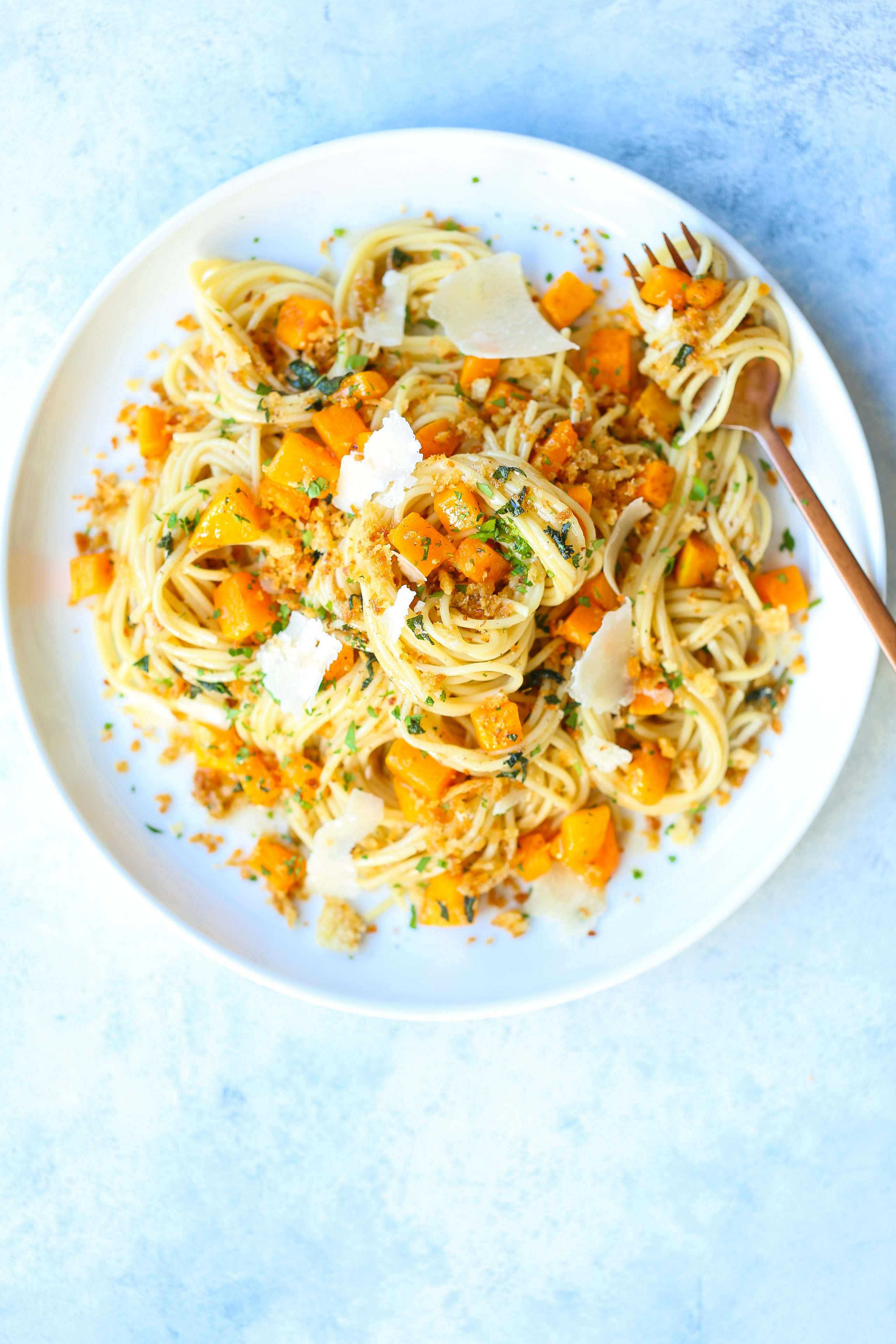 Brown Butter Butternut Squash Pasta - Damn Delicious