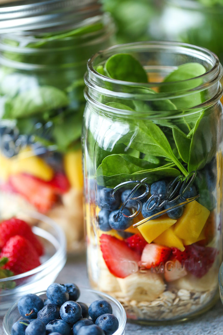 Freezer Green Smoothie Packs Damn Delicious