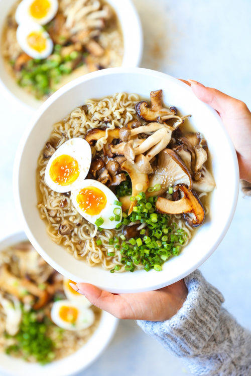 Mushroom Ramen Noodle Recipe Damn Delicious