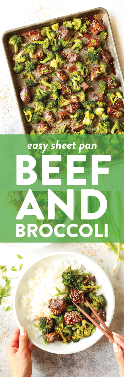 Sheet Pan Beef and Broccoli Damn Delicious