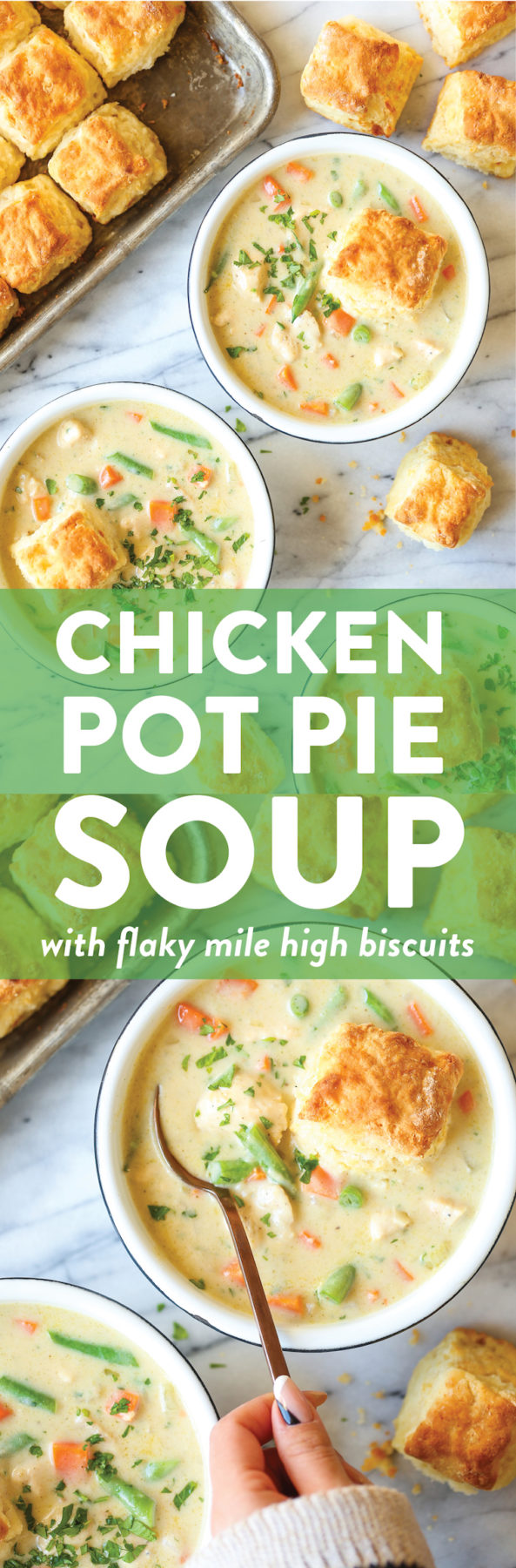 Chicken Pot Pie Soup - Damn Delicious