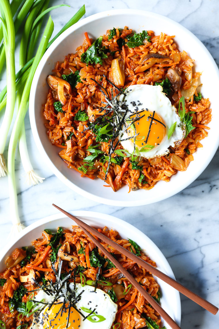 Kimchi Fried Rice - Damn Delicious