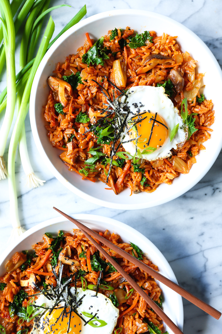 kimchi fried rice recipe