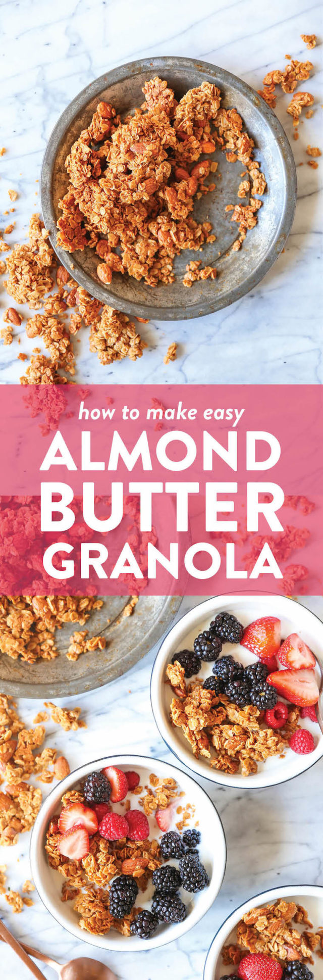 Almond Butter Granola Damn Delicious