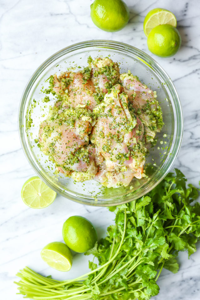 Cilantro Lime Chicken Thighs Damn Delicious 2535