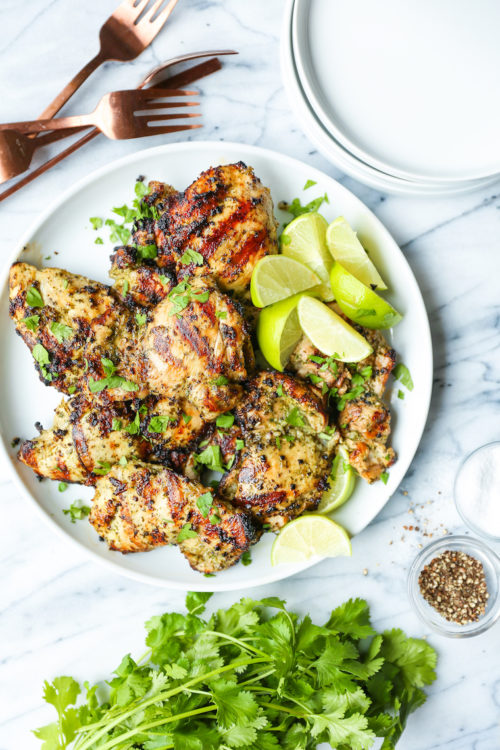 Cilantro Lime Chicken Thighs - Damn Delicious