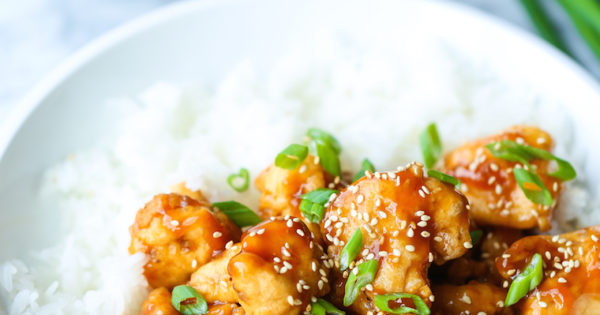 Orange Cauliflower Bowls Damn Delicious