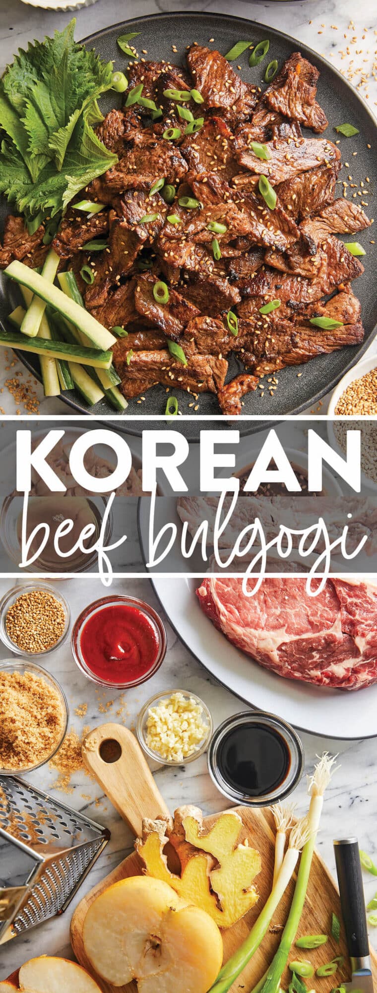 Korean Beef Bulgogi - Damn Delicious