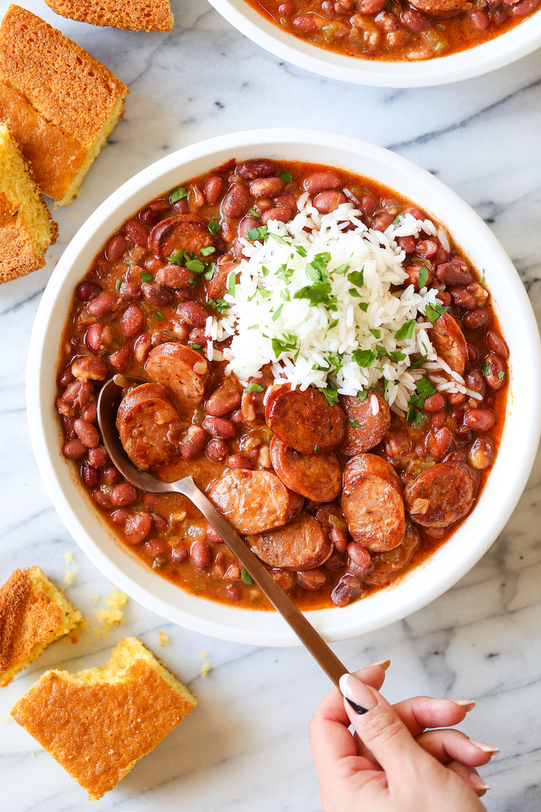 Red Beans and Rice - Damn Delicious