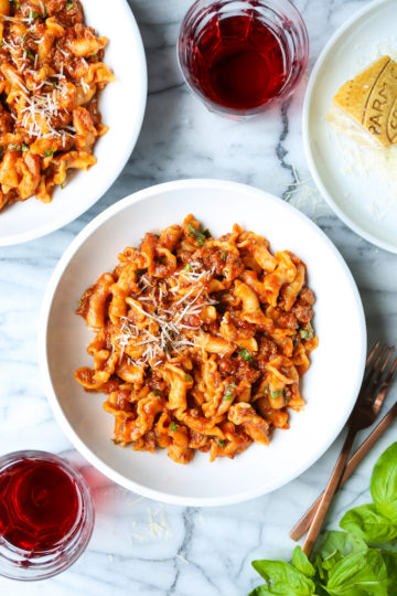Instant Pot Ground Beef and Pasta - Damn Delicious