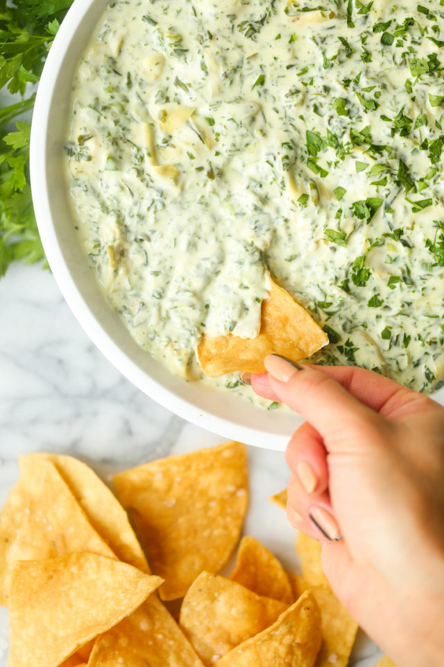 Instant Pot Spinach And Artichoke Dip Damn Delicious 5785