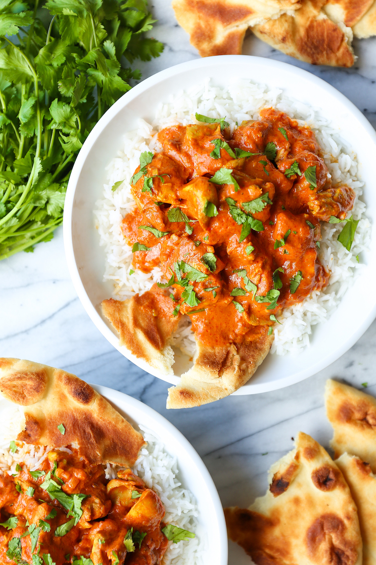 Slow Cooker Indian Butter Chicken Recipe - Damn Delicious