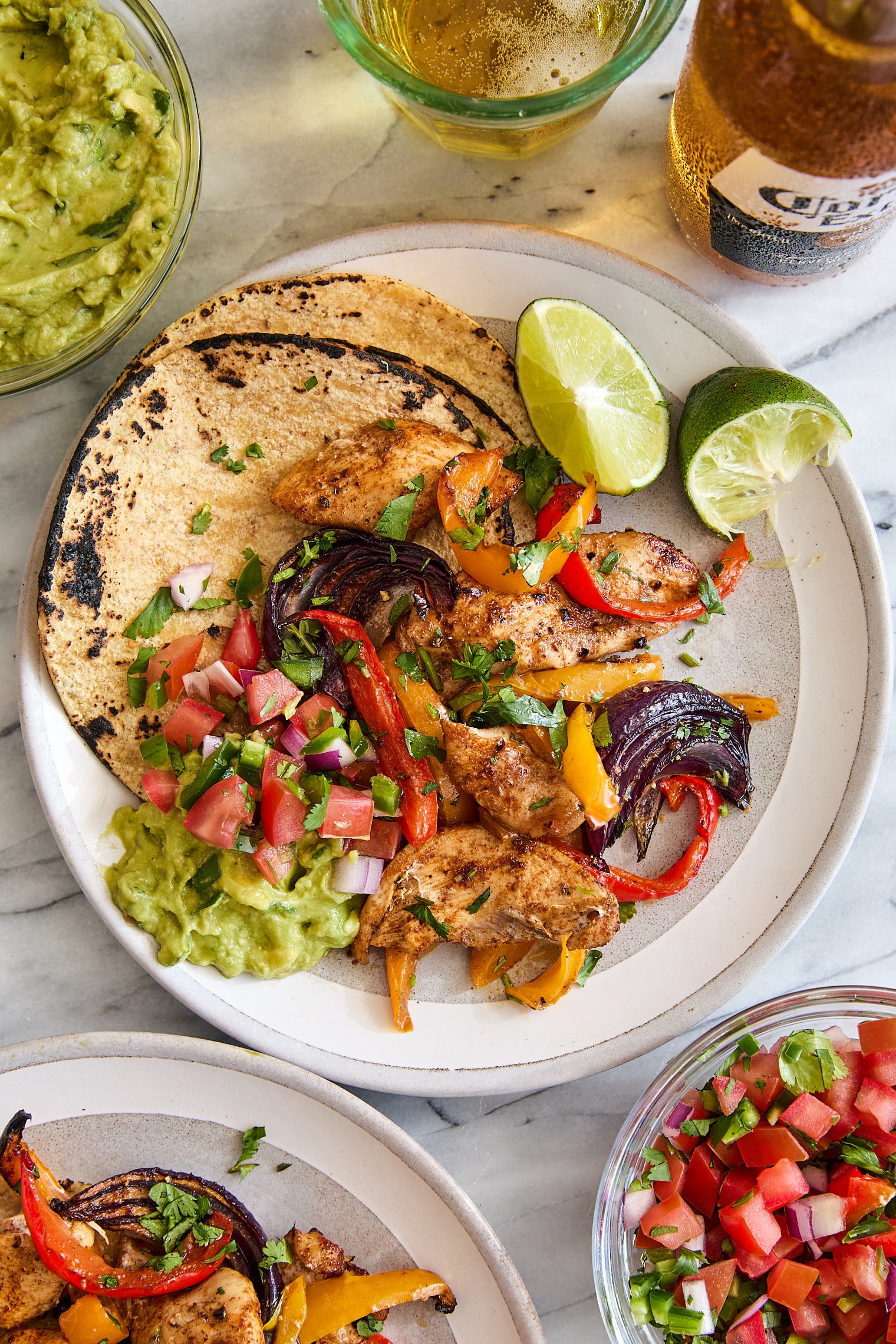 Sheet Pan Chicken Fajitas [damndelicious.net]