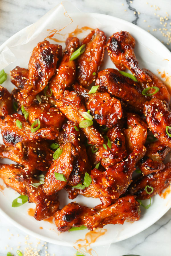 Sticky Asian Chicken Wings - Damn Delicious
