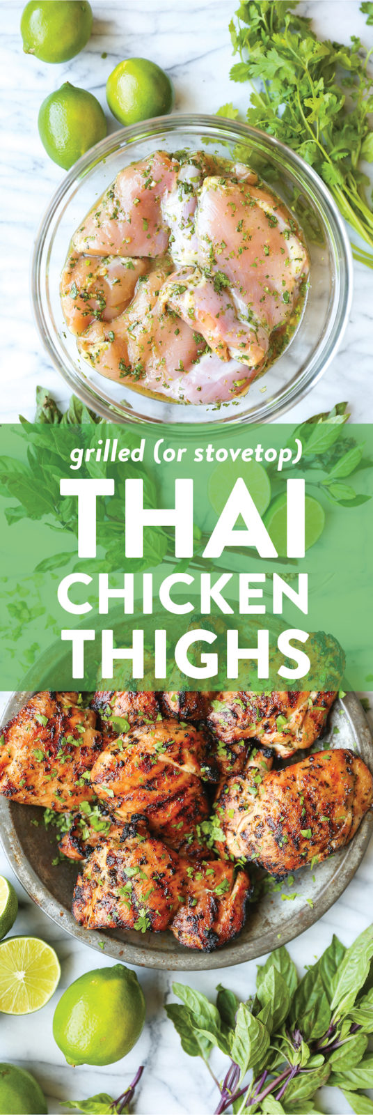 Thai Chicken Thighs Damn Delicious