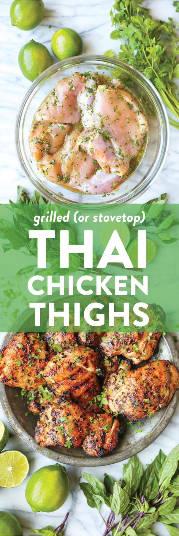Thai Chicken Thighs - Damn Delicious