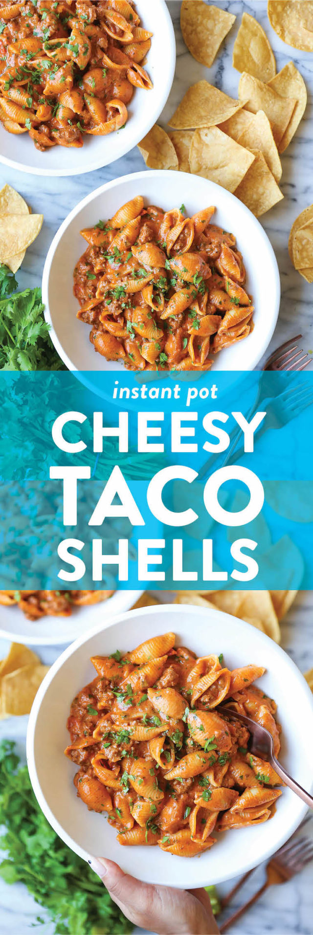 Instant Pot Cheesy Taco Shells Recipe Damn Delicious