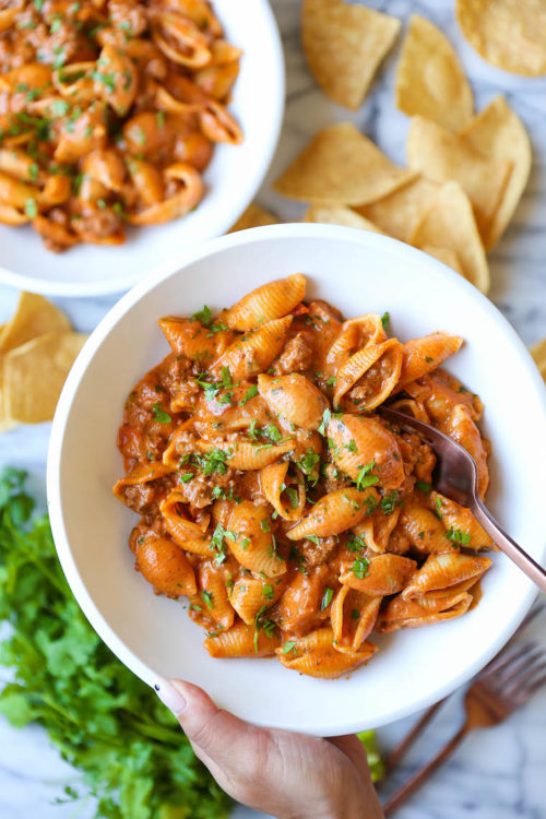 Instant Pot Cheesy Taco Shells Recipe Damn Delicious