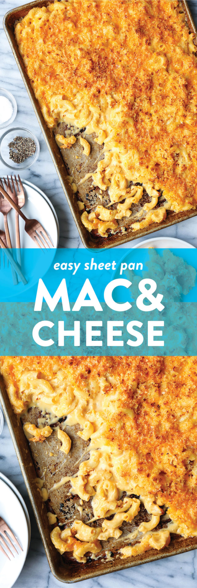 Sheet Pan Mac And Cheese - Damn Delicious