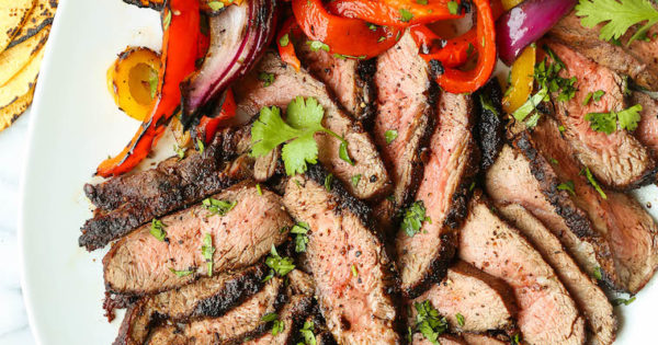 Easy Steak Fajitas - Damn Delicious