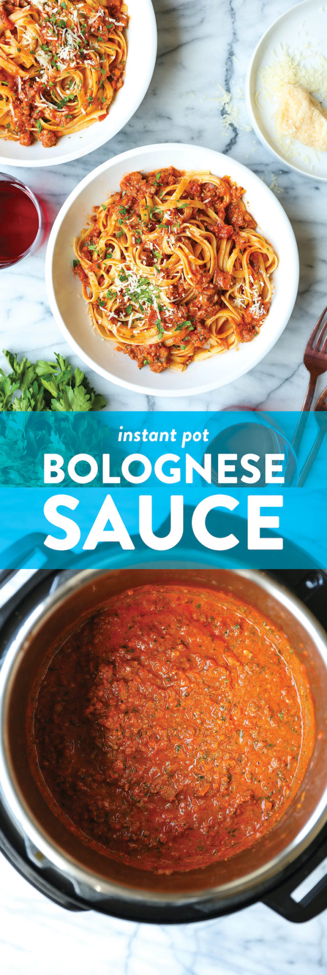 Instant Pot Bolognese Damn Delicious