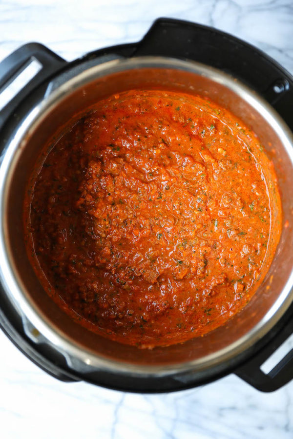 Instant Pot Bolognese - Damn Delicious