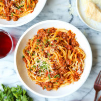 chicken bolognese instant pot