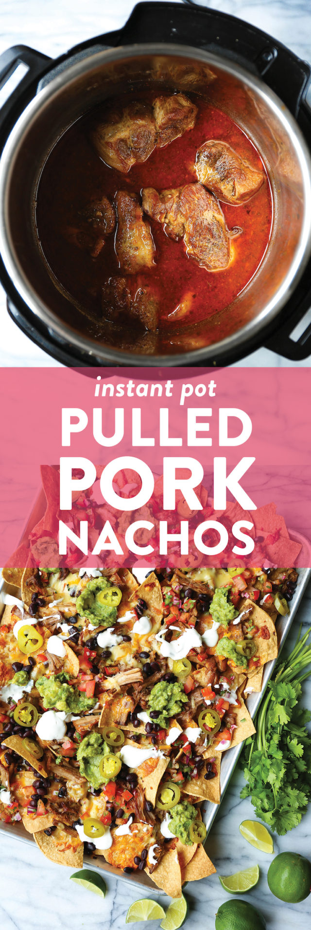 The Best Pulled Pork Nacho Recipe - Damn Delicious
