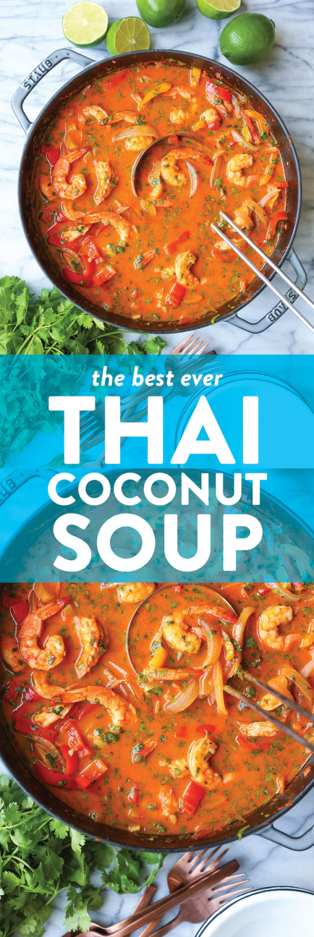 Thai Coconut Curry Soup - Damn Delicious