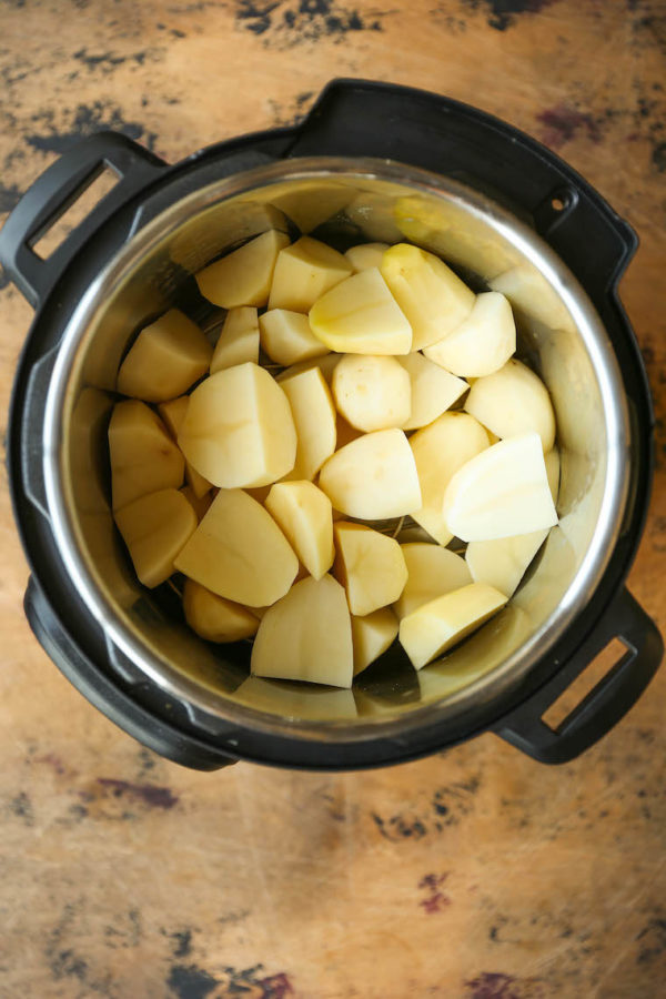 Instant Pot Mashed Potatoes Damn Delicious