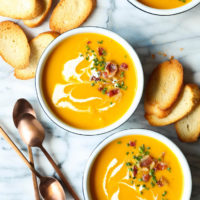 Instant Pot Butternut Squash Soup