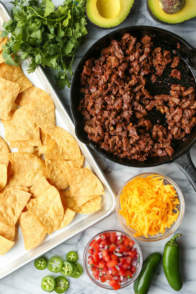Carne Asada Nachos Recipe Damn Declious