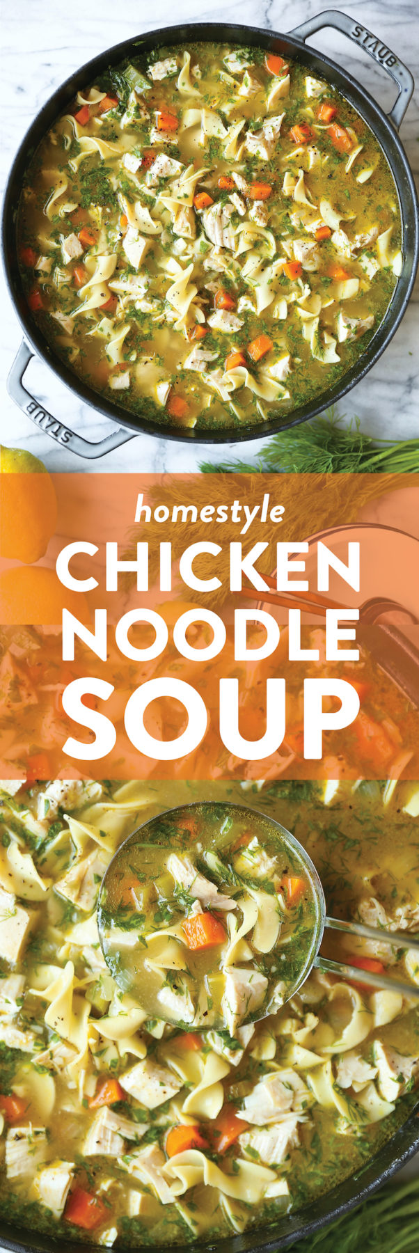 Homestyle Chicken Noodle Soup Damn Delicious