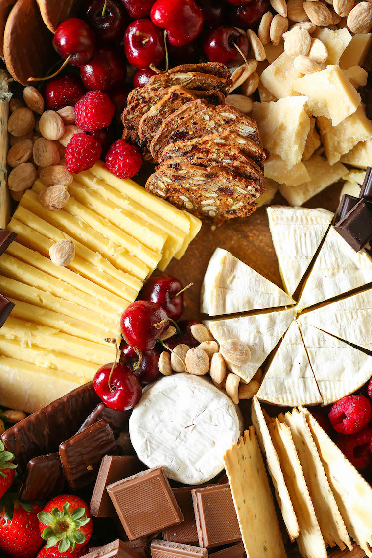 Chocolate and Cheese Board - Damn Delicious