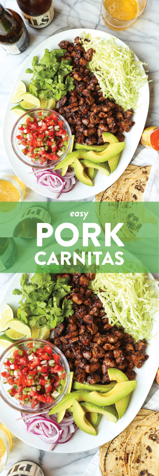 Easy Pork Carnitas Damn Delicious