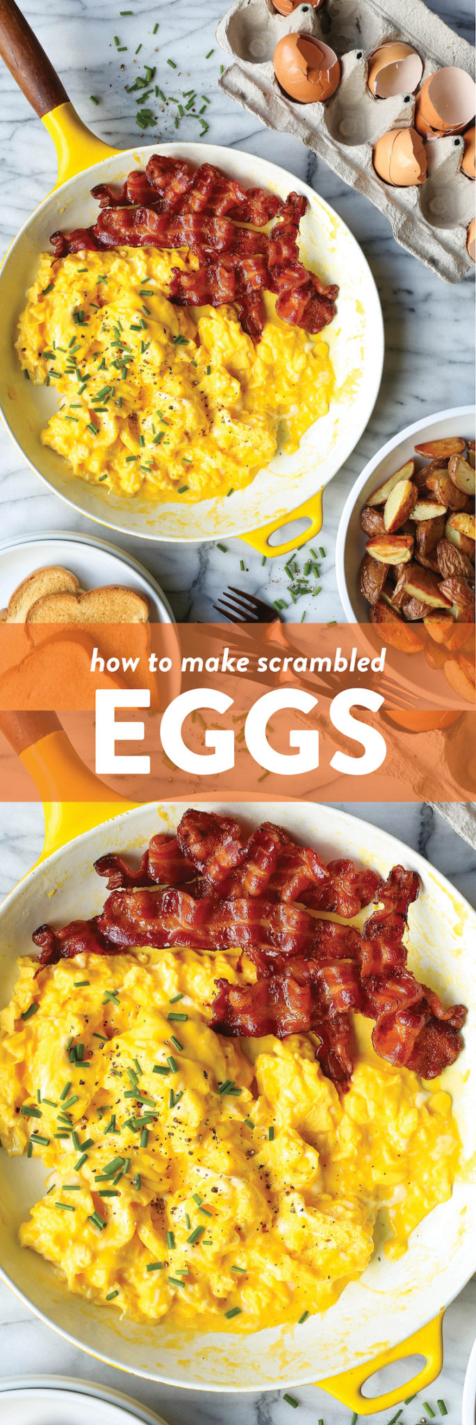 How to Make Scrambled Eggs - Damn Delicious