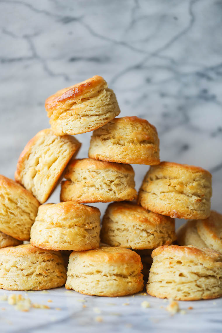 Sourdough Biscuits - Damn Delicious