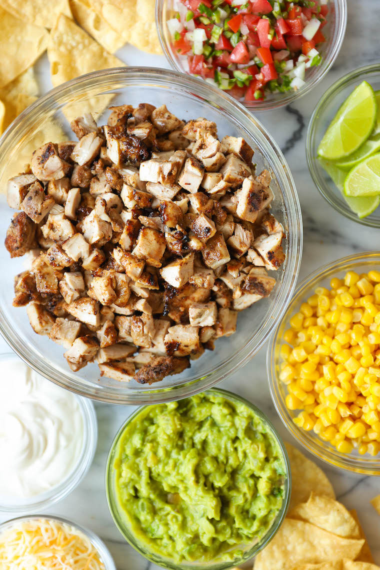 Chicken Guacamole Bowl Recipe