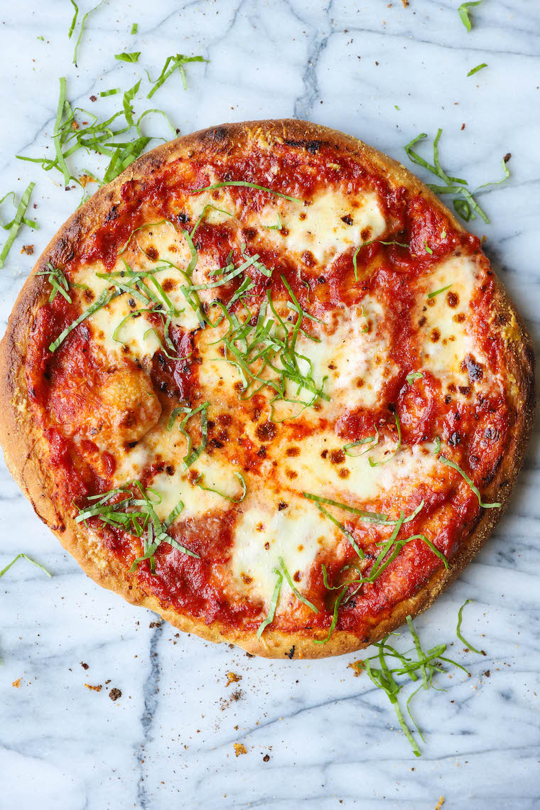 Homemade Pizza Dough - So much easier to make than you think, and it's such a game-changer! Perfect for pizza night and it's freezer-friendly!