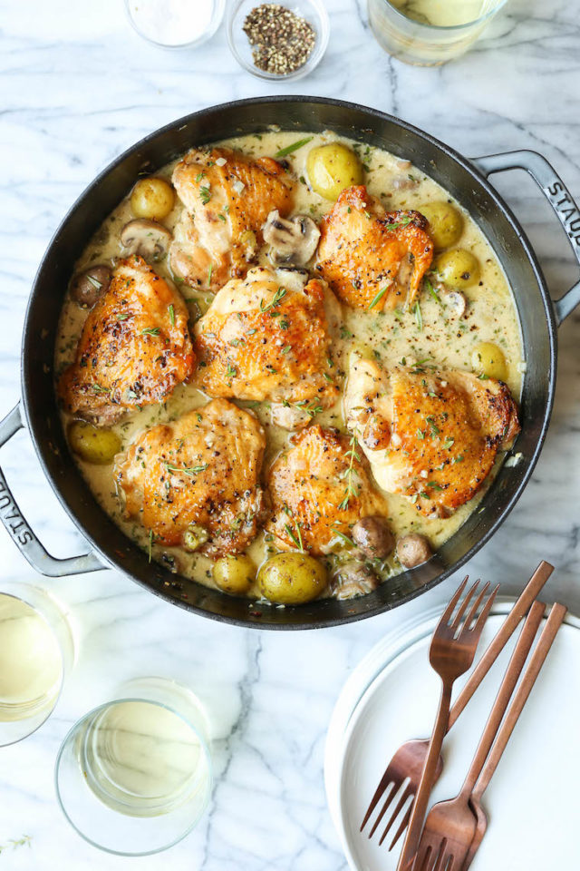 French Chicken Casserole - Damn Delicious