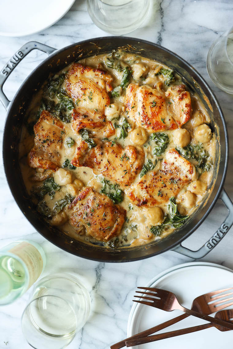 Creamy Chicken and Gnocchi - Budget Bytes