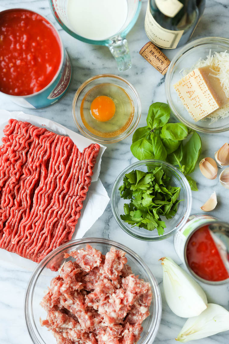 Easy Baked Meatballs - The ONLY meatball recipe you need! The meatballs come out so perfect and so tender. Serve on pasta, polenta, or subs!