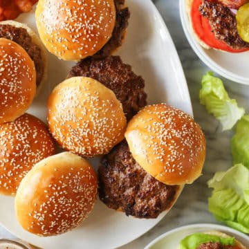 Homemade Hamburger Buns - Damn Delicious