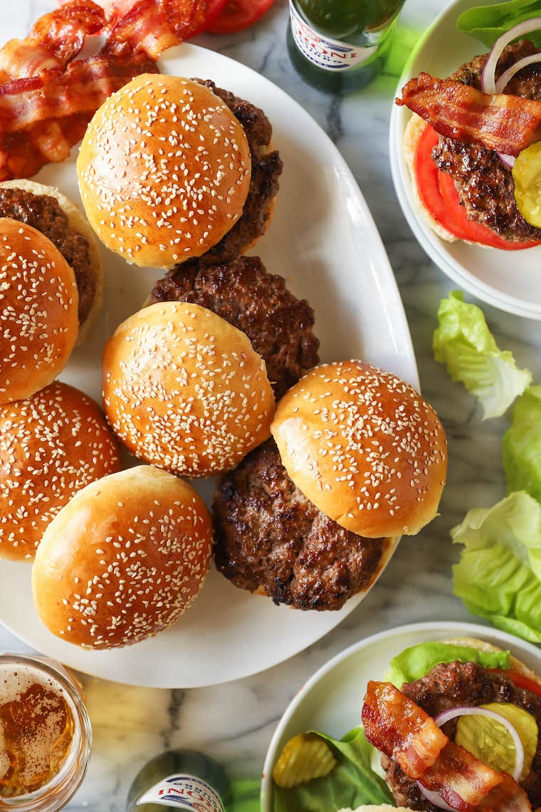 homemade-hamburger-buns-damn-delicious