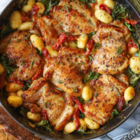 Sun Dried Tomato Chicken and Gnocchi