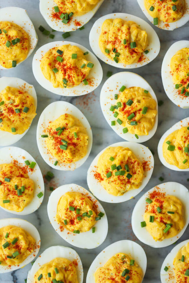 The Best Classic Deviled Eggs - Damn Delicious