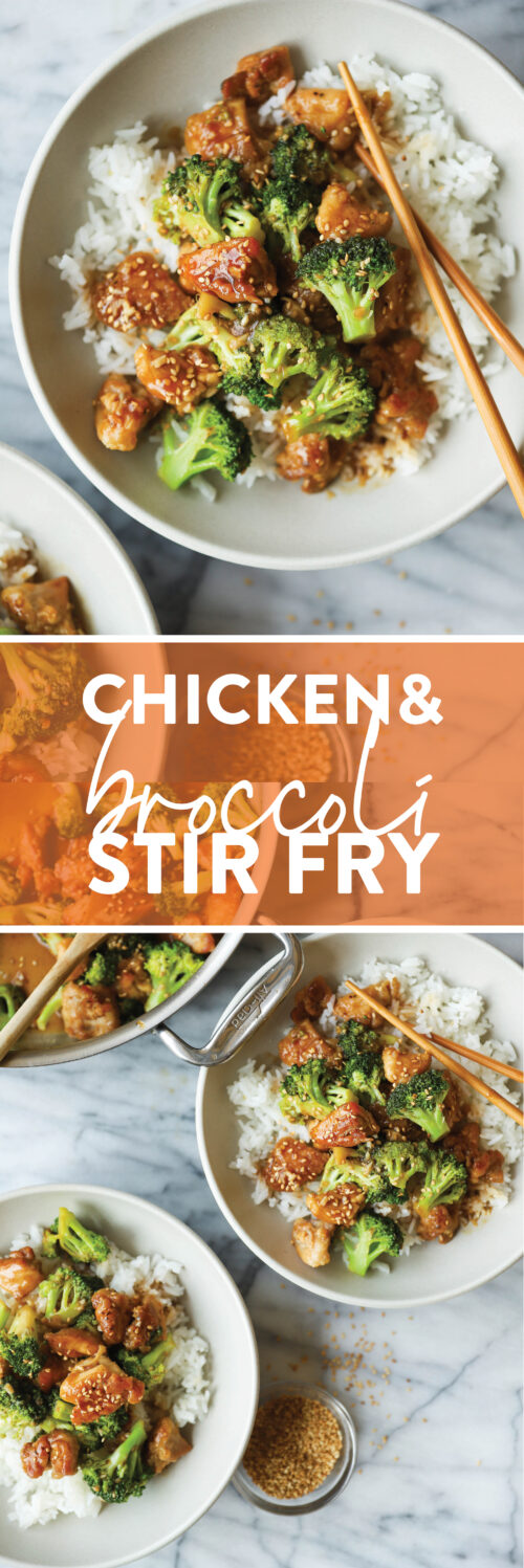 Chicken and Broccoli Stir Fry - Damn Delicious